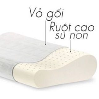 gối chống ngáy ruột cao su non loại lớn