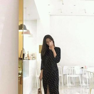 đầm ôm bi xẻ