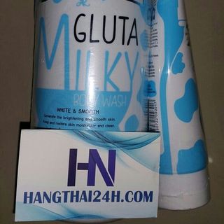 SET SỮA TẮM BÒ GLUTA MILKY SỮA RỬA MẶT MILKY