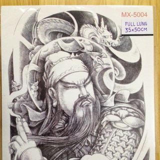 hinh xăm dán kín lứng