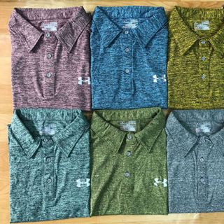 ÁO THUN CỔ BẺ UNDER ARMOUR