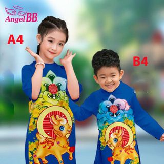 áo dài bé trai bé gái xuân 2018