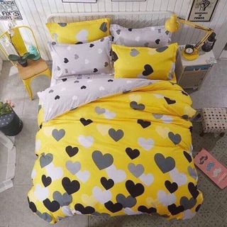 BỘ CHĂN GA GỐI COTTON POLY MS03