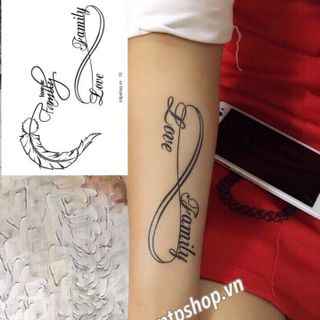 hình xăm dán cha mẹ