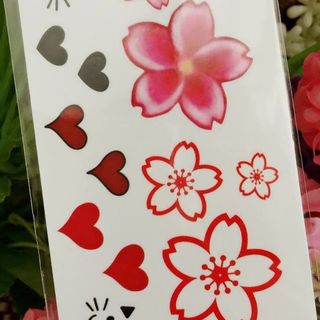 hinh xăm dán hoa bướm