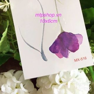 hinh xăm dán hoa bướm