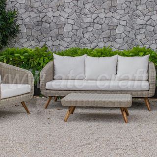 Bộ Sofa nhựa giả mây ATC