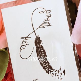 hinh xăm dán thiên thần