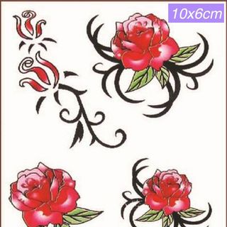 hinh xăm dán hoa bướm