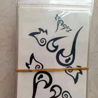 hình xăm dán thiên thần