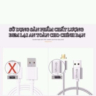 Cáp Sạc Iphone Từ Tính Elough