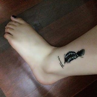 hinh xăm dán thiên thần
