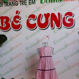 Đầm maxi bé gái