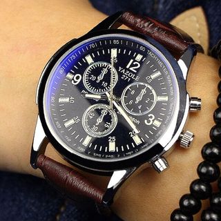 Đồng hồ dây da chống nước