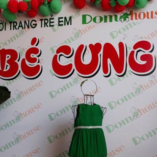 Đầm maxi bé gái