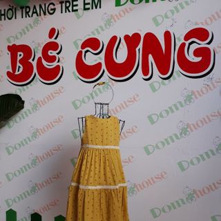 Đầm maxi bé gái