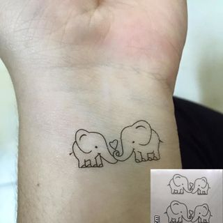 hinh xăm dán thiên thần