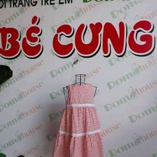 Đầm maxi bé gái