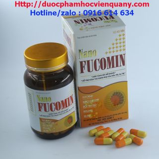 Nano fucomin giải pháp hỗ trợ phòng bệnh ung thư và giảm tác dụng phụ khi hóa xạ trị giá sỉ