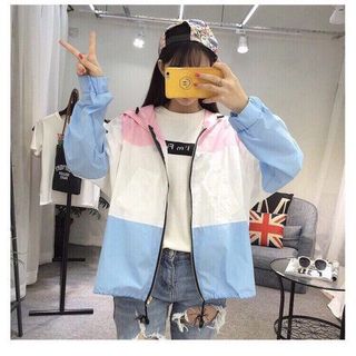 ÁO KHOÁC DÙ PHỐI 3 MÀU