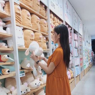 Đầm babydoll hai túi