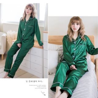 Set đồ bộ LỤA mặc nhà pyjama