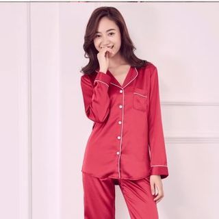 Set đồ bộ LỤA mặc nhà pyjama