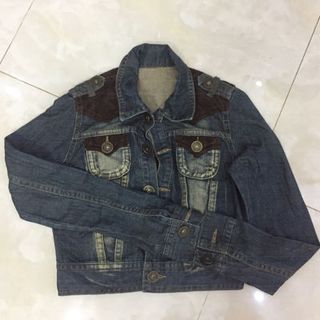 Áo khoác jeans si