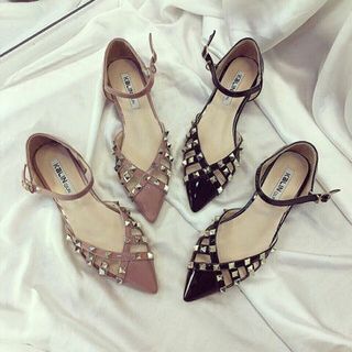 giay sandal đinh mũi nhọn siêu sang