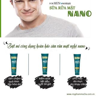 SỮA RỬA MẶT NGHỆ NANO
