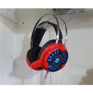 Tai nghe rung Giga G69 đỏ jack 35 usb led