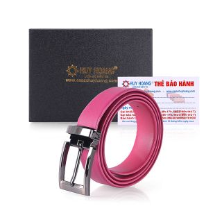 Thắt lưng Huy Hoàng cỡ lớn màu hồng HR5142
