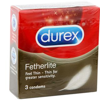 Bao cao su Durex Fetherlite loại hộp 3 chiếc Lông gà trứ danh