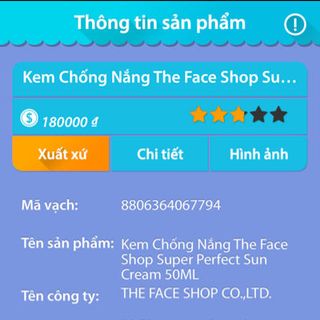 Kem chống nắng super perfect