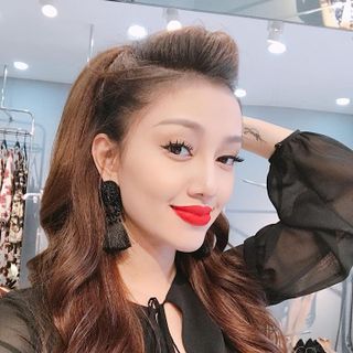 Đầm voan tay dài dễ thương 2227