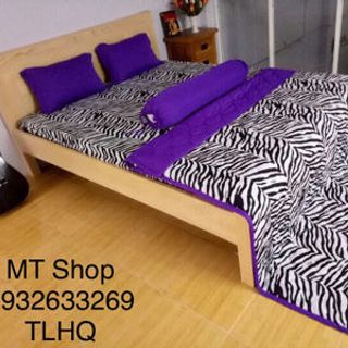 Bộ drap Thun Lạnh Hàn Quốc Phối Màu