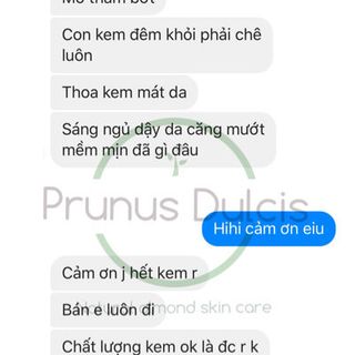 KEM TRÀ XANH PRUNUS DULCIS BAN ĐÊM