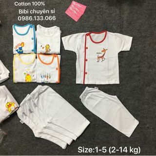 Đồ cotton 100 cho bé yêu