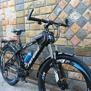xe đạp địa hình FST N306 màu xanh dương