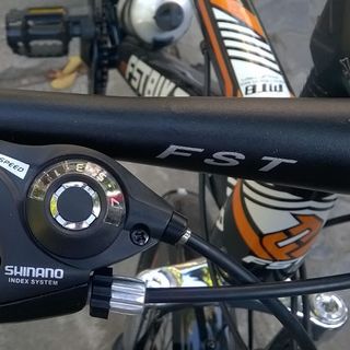 xe đạp địa hình FST N306 màu cam