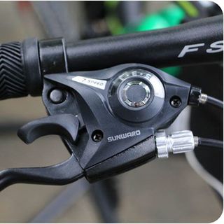 xe đạp địa hình FST N206 màu xanh chuối