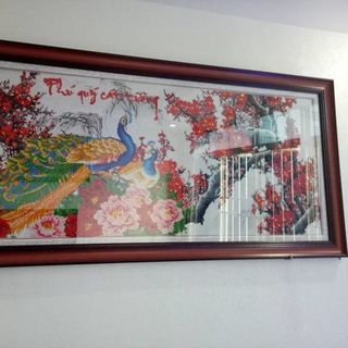 Tranh Đính Hạt Phú Quý Cát Tường