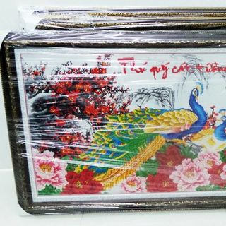 Tranh Đính Hạt Phú Quý Cát Tường
