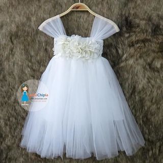Váy đầm công chúa phụ dâu nhí CC214