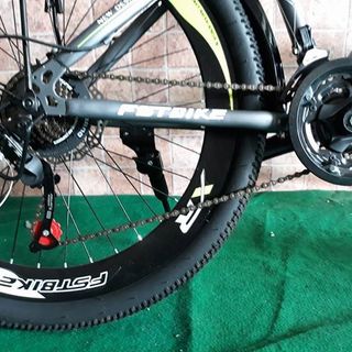 Xe đạp địa hình FST N306 màu xanh chuối từ Thái Lan
