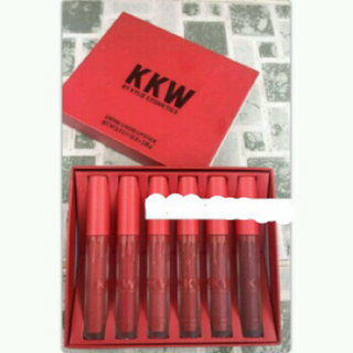 bộ son kem KKW 6c