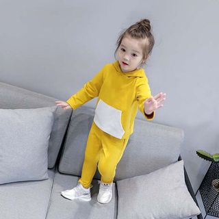 Bộ bé gái mũ tai thỏ - chất đẹp