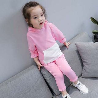 Bộ bé gái mũ tai thỏ - chất đẹp