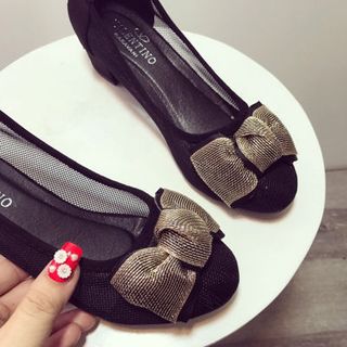 giay bup nê got thâp nơ phối lứoi