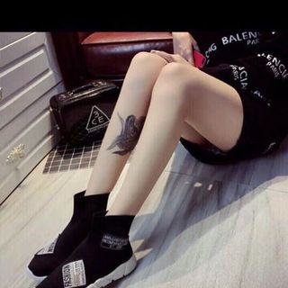giay bấy cao cổ thun
